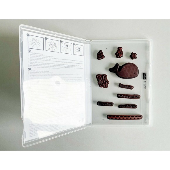 Stampin' Up! Oh Whale! Stamp Set Used - Picture 8 of 11